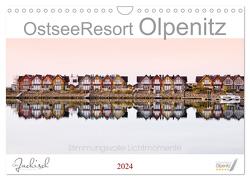 Ostseeresort Olpenitz (Wandkalender 2024 DIN A4 quer), CALVENDO Monatskalender von Jackisch,  Ute
