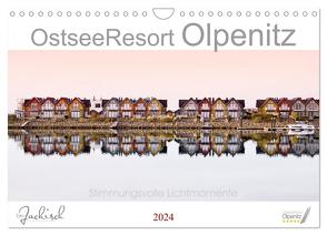 Ostseeresort Olpenitz (Wandkalender 2024 DIN A4 quer), CALVENDO Monatskalender von Jackisch,  Ute