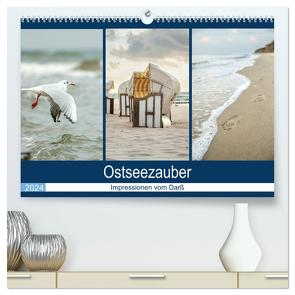 Ostseezauber (hochwertiger Premium Wandkalender 2024 DIN A2 quer), Kunstdruck in Hochglanz von Geisdorf,  Linda