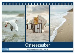 Ostseezauber (Tischkalender 2024 DIN A5 quer), CALVENDO Monatskalender von Geisdorf,  Linda