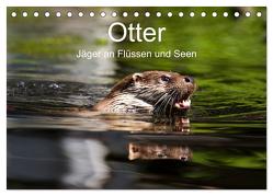 Otter – Jäger an Flüssen und Seen (Tischkalender 2024 DIN A5 quer), CALVENDO Monatskalender von the Snow Leopard,  Cloudtail