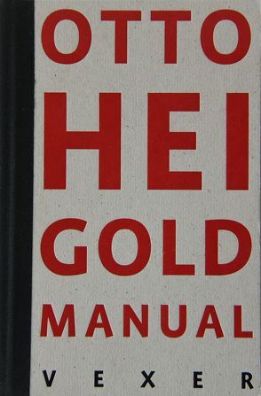 Otto Heigold Manual von Heigold,  Otto, Müller,  Josef F