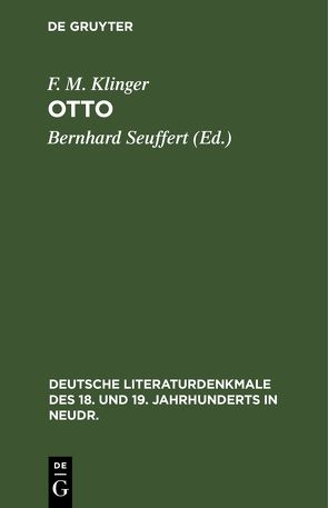 Otto von Klinger,  F. M., Seuffert,  Bernhard