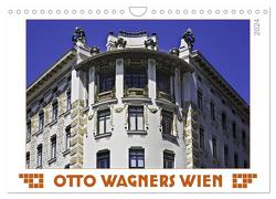 Otto Wagners Wien (Wandkalender 2024 DIN A4 quer), CALVENDO Monatskalender von Braun,  Werner