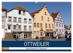 Ottweiler – Barockperle im Saarland (Wandkalender 2024 DIN A2 quer), CALVENDO Monatskalender von Bartruff,  Thomas