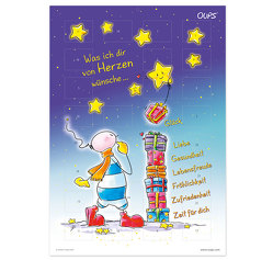 Oups Adventkalender 2023 von Böttinger,  Johannes, Hörtenhuber,  Kurt, Wolf,  Conny