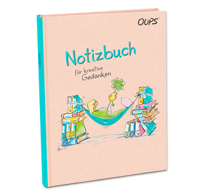 Oups-Notizbuch – türkis von Wolf,  Conny