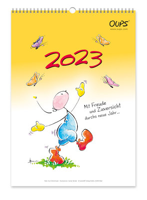 Oups Wandkalender 2023 von Bender,  Günter, Hörtenhuber,  Kurt, Wolf,  Conny