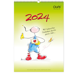 Oups Wandkalender 2024 von Bender,  Günter, Hörtenhuber,  Kurt, Wolf,  Conny