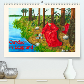 Outdoor in Lappland (Premium, hochwertiger DIN A2 Wandkalender 2023, Kunstdruck in Hochglanz) von Maurer,  Evelyn