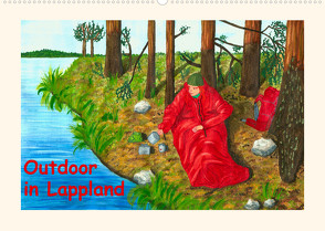 Outdoor in Lappland (Wandkalender 2023 DIN A2 quer) von Maurer,  Evelyn