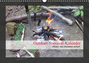 Outdoor-Survival-Kalender (Wandkalender 2023 DIN A3 quer) von Schaad,  Xenia