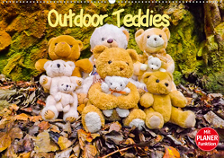 Outdoor Teddies (Wandkalender 2021 DIN A2 quer) von Sigwarth,  Karin