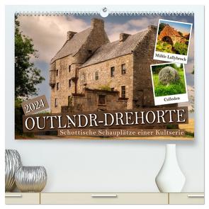 Outlndr-Drehorte (hochwertiger Premium Wandkalender 2024 DIN A2 quer), Kunstdruck in Hochglanz von Grau,  Anke