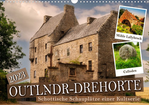 Outlndr-Drehorte (Wandkalender 2023 DIN A3 quer) von Grau,  Anke