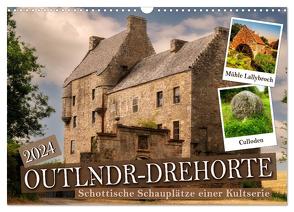 Outlndr-Drehorte (Wandkalender 2024 DIN A3 quer), CALVENDO Monatskalender von Grau,  Anke