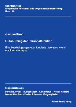 Outsourcing der Personalfunktion von Kwon,  Jun Hwa