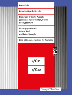 Oxforder Quarthefte 1 & 2 von Kafka,  Franz, Reuss,  Roland, Staengle,  Peter