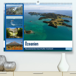 Ozeanien – Neuseelands traumhafte Inselwelt (Premium, hochwertiger DIN A2 Wandkalender 2022, Kunstdruck in Hochglanz) von Photo4emotion.com