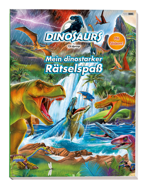 Dinosaurs by P.D. Moreno: Mein dinostarker Rätselspaß von Panini