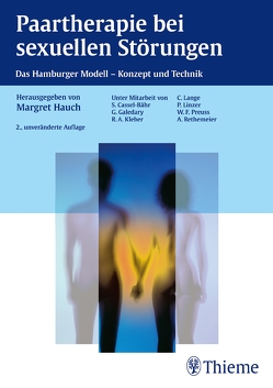 Paartherapie bei sexuellen Störungen von Hauch,  Margret