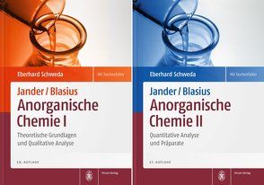 Package: Jander/Blasius, Anorganische Chemie I + II von Schweda,  Eberhard