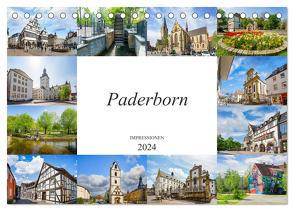 Paderborn Impressionen (Tischkalender 2024 DIN A5 quer), CALVENDO Monatskalender von Meutzner,  Dirk