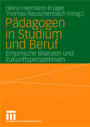 Pädagogen in Studium und Beruf von Krüger,  Heinz Hermann, Rauschenbach,  Thomas