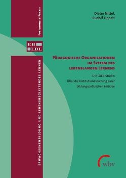 Pädagogische Organisationen im System des lebenslangen Lernens von Nittel,  Dieter, Schütz,  Julia, Tippelt,  Rudolf, Wahl,  Johannes