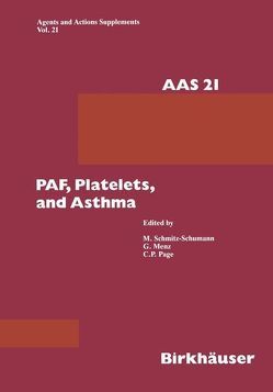 Paf, Platelets, and Asthma von Menz,  G, Page,  C P, Schmitz-Schumann,  M