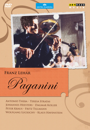 Paganini von Ebert,  Wolfgang, Lehár,  Franz