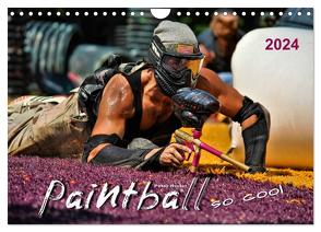 Paintball – so cool (Wandkalender 2024 DIN A4 quer), CALVENDO Monatskalender von Roder,  Peter