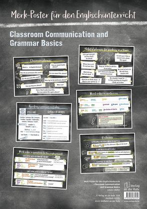 Paket: Classroom Communication and Grammar Basics von Müller,  Juliane