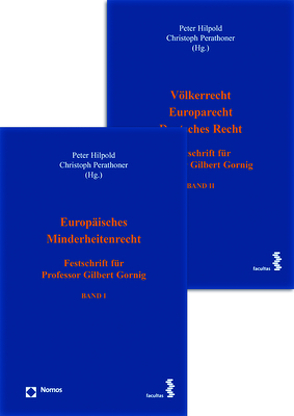 Paket Festschrift für Professor Gilbert Gornig von Hilpold,  Peter, Perathoner,  Christoph