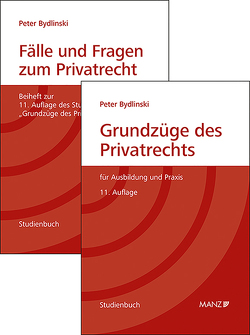 PAKET: Grundzüge des Privatrechts + Fälle und Fragen zum Privatrecht 11. Auflage von Bydlinski,  Peter