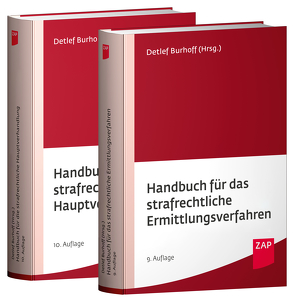 Paket Handbuch für das strafrechtliche Ermittlungsverfahren und Handbuch für die strafrechtliche Hauptverhandlung von Burhoff,  Detlef