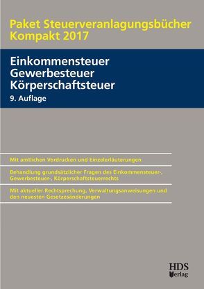 Paket Steuerveranlagungsbücher Kompakt 2017 von Arndt,  Thomas, Perbey,  Uwe