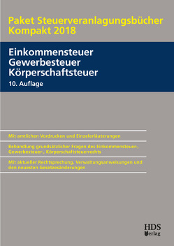 Paket Steuerveranlagungsbücher Kompakt 2018 von Arndt,  Thomas, Perbey,  Uwe