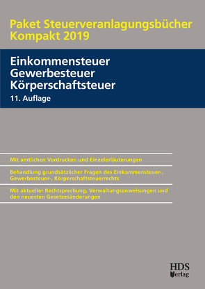 Paket Steuerveranlagungsbücher Kompakt 2019 von Arndt,  Thomas, Perbey,  Uwe