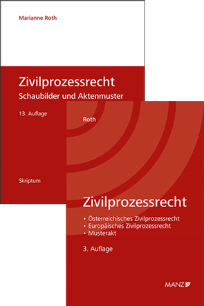 PAKET: Zivilprozessrecht 3.Auflage+ Zivilprozessrecht Schaubilder und Aktenmuster 13.Auflage von Roth,  Marianne