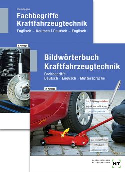 Paketangebot Bildwörterbuch Kraftfahrzeugtechnik und Fachbegriffe Kraftfahrzeugtechnik von Blumhagen,  Thomas