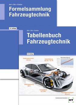Paketangebot Tabellenbuch Fahrzeugtechnik und Formelsammlung Fahrzeugtechnik von Bell,  Marco, Elbl,  Helmut, Schüler,  Wilhelm