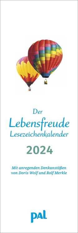 PAL – Der Lebensfreude Lesezeichen & Kalender 2024