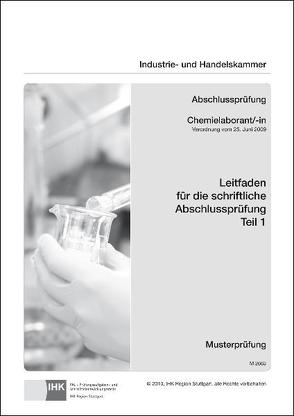 PAL-Leitfaden für die gestreckte Abschlussprüfung Teil 1 – Chemielaborant/-in