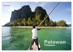 Palawan (Wandkalender 2024 DIN A2 quer), CALVENDO Monatskalender von Schickert,  Peter