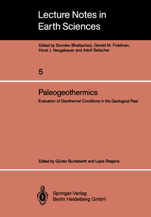 Paleogeothermics von Buntebarth,  Günter, Stegena,  Lajos