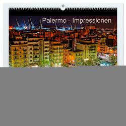 Palermo – Impressionen (hochwertiger Premium Wandkalender 2024 DIN A2 quer), Kunstdruck in Hochglanz