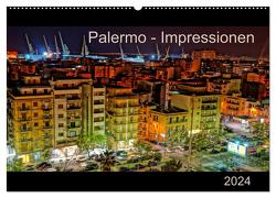 Palermo – Impressionen (Wandkalender 2024 DIN A2 quer), CALVENDO Monatskalender