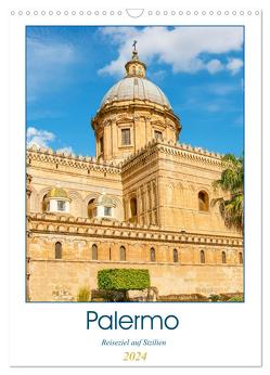 Palermo – Reiseziel auf Sizilien (Wandkalender 2024 DIN A3 hoch), CALVENDO Monatskalender von Schwarze,  Nina