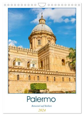 Palermo – Reiseziel auf Sizilien (Wandkalender 2024 DIN A4 hoch), CALVENDO Monatskalender von Schwarze,  Nina